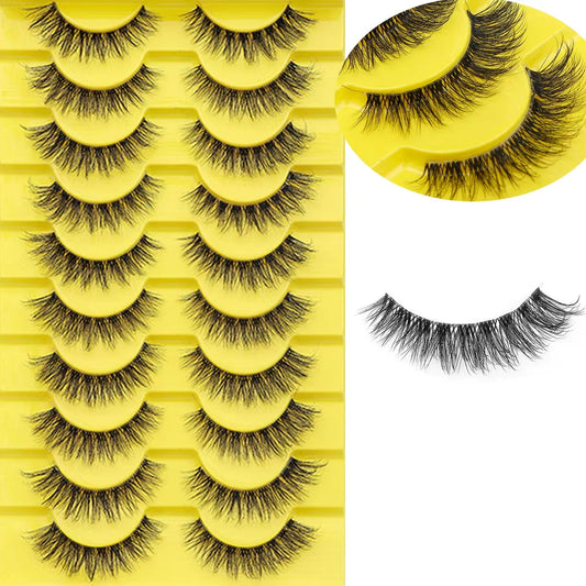 Faux cils avec effet extension