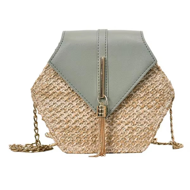 Bolso de mano natural